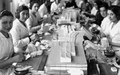 Les Bambuneres: Alcoi tierra de mujeres valientes y papel de fumar